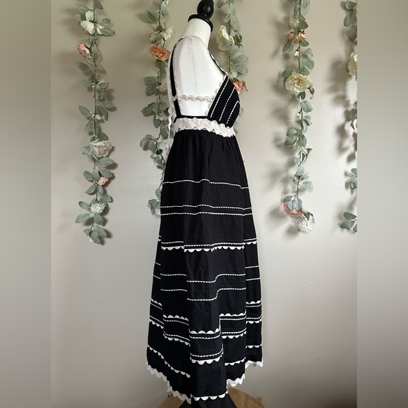 SEA Ryleigh Ric Rac Midi Dress - Picture 7 of 10